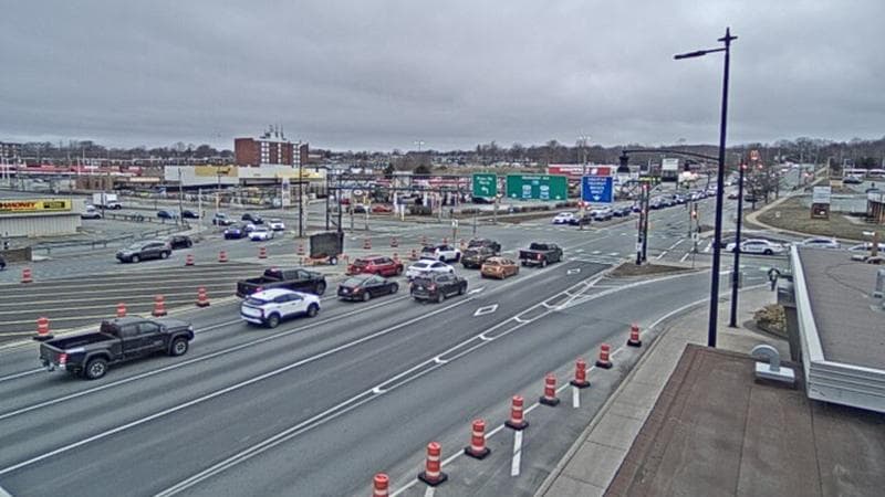 Macdonald Bridge - Halifax bound