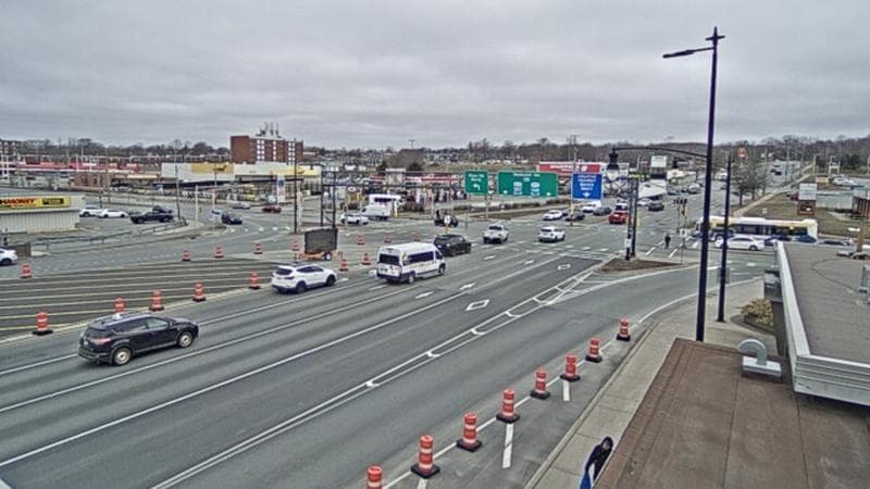Macdonald Bridge - Halifax bound