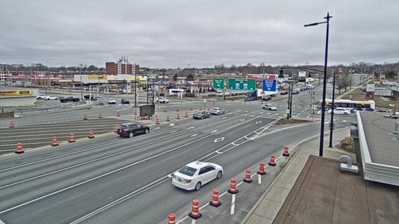 Macdonald Bridge - Halifax bound