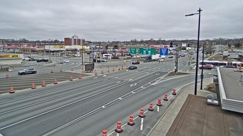 Macdonald Bridge - Halifax bound