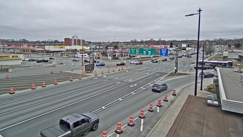 Macdonald Bridge - Halifax bound