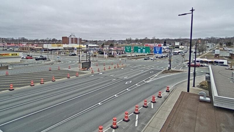 Macdonald Bridge - Halifax bound