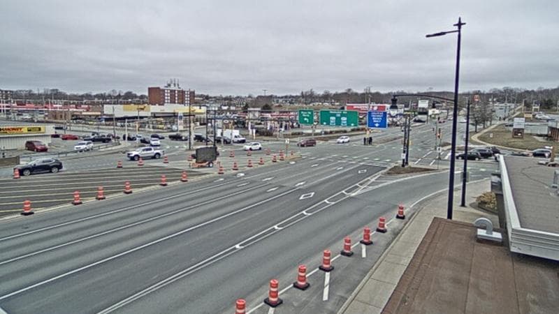 Macdonald Bridge - Halifax bound