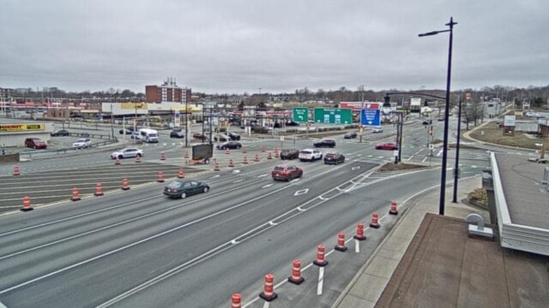 Macdonald Bridge - Halifax bound