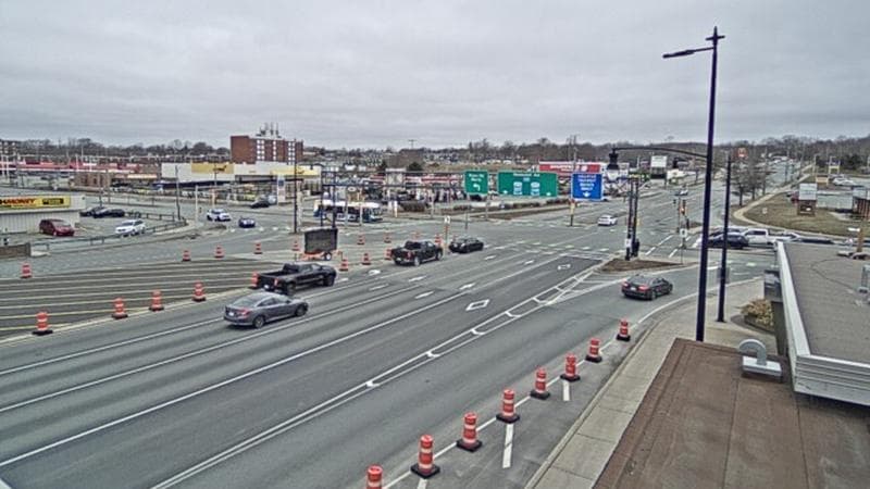 Macdonald Bridge - Halifax bound