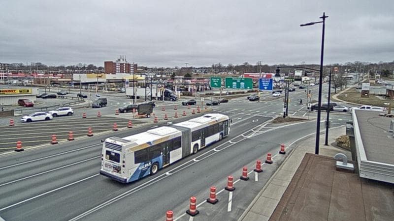 Macdonald Bridge - Halifax bound