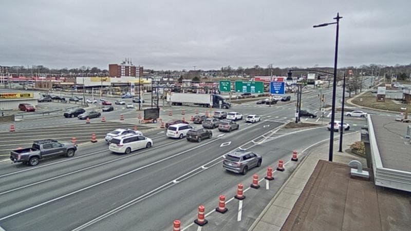 Macdonald Bridge - Halifax bound
