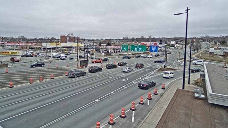 Macdonald Bridge - Halifax bound
