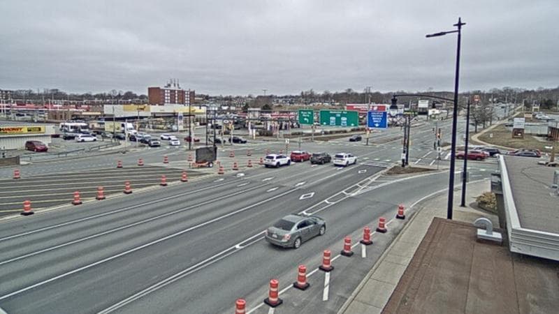 Macdonald Bridge - Halifax bound