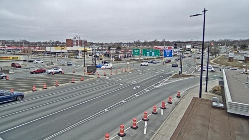 Macdonald Bridge - Halifax bound