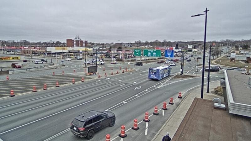 Macdonald Bridge - Halifax bound