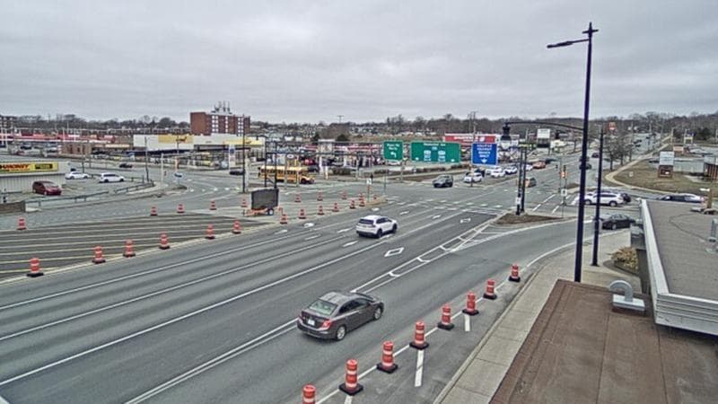 Macdonald Bridge - Halifax bound