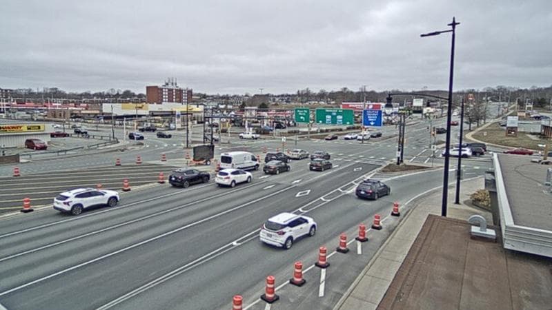 Macdonald Bridge - Halifax bound