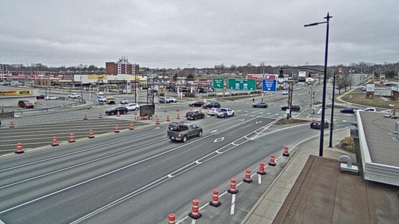 Macdonald Bridge - Halifax bound