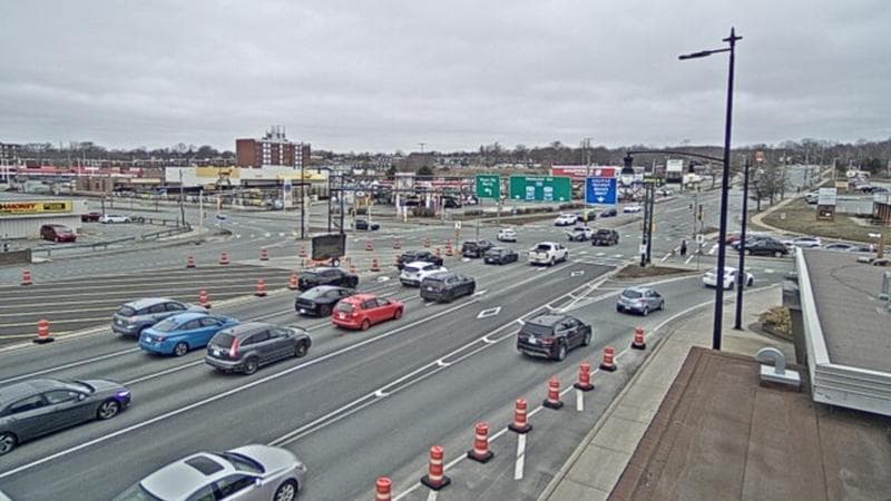 Macdonald Bridge - Halifax bound