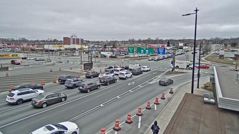 Macdonald Bridge - Halifax bound