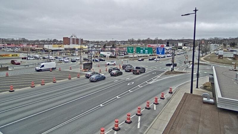 Macdonald Bridge - Halifax bound