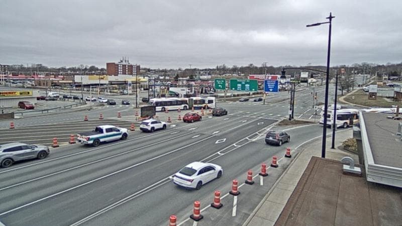 Macdonald Bridge - Halifax bound