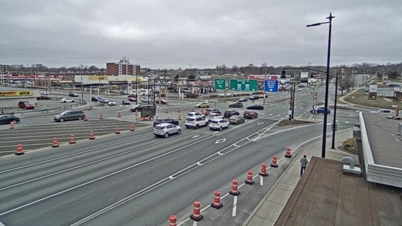Macdonald Bridge - Halifax bound