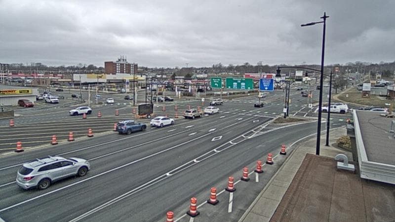 Macdonald Bridge - Halifax bound
