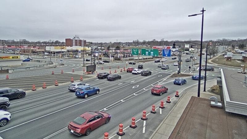 Macdonald Bridge - Halifax bound
