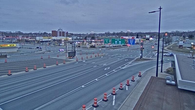 Macdonald Bridge - Halifax bound