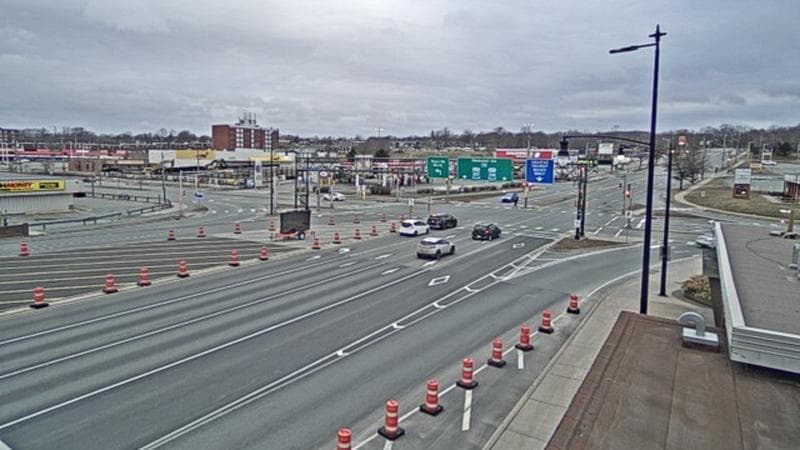 Macdonald Bridge - Halifax bound
