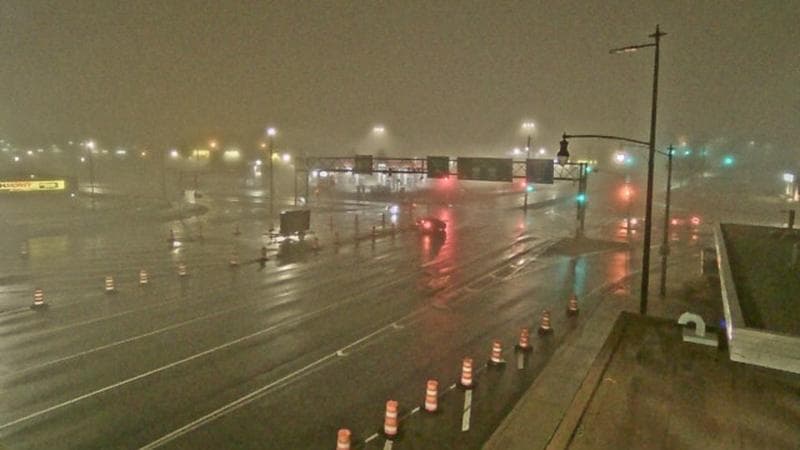 Macdonald Bridge - Halifax bound