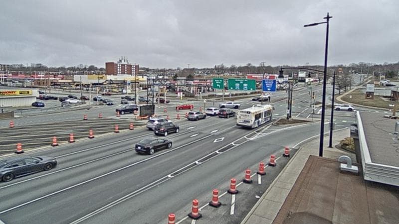 Macdonald Bridge - Halifax bound