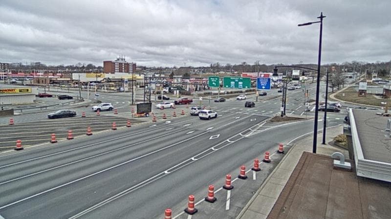 Macdonald Bridge - Halifax bound