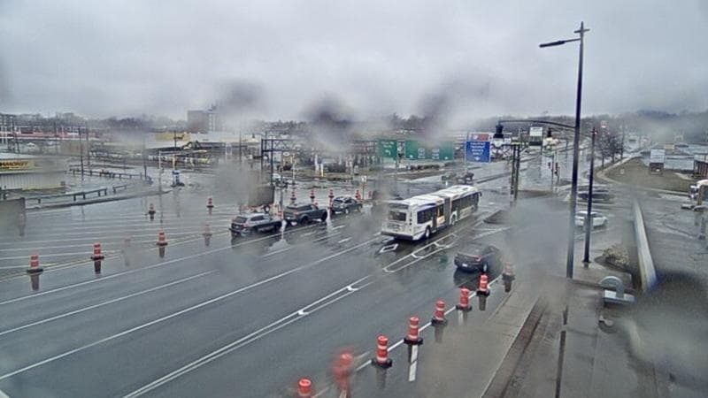 Macdonald Bridge - Halifax bound