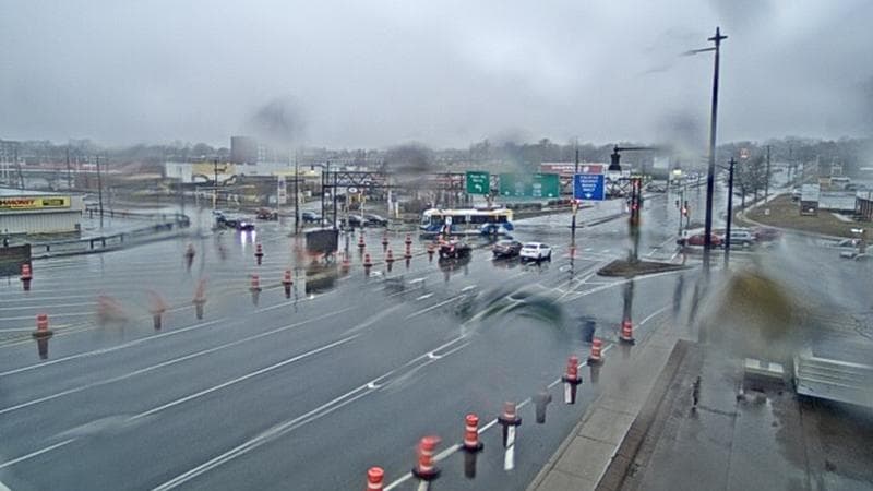 Macdonald Bridge - Halifax bound