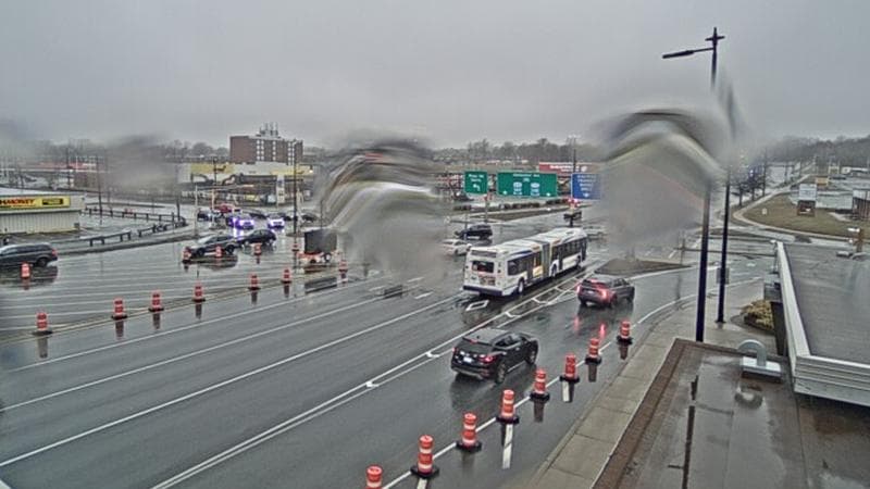 Macdonald Bridge - Halifax bound