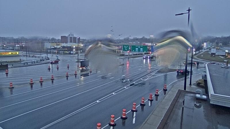 Macdonald Bridge - Halifax bound