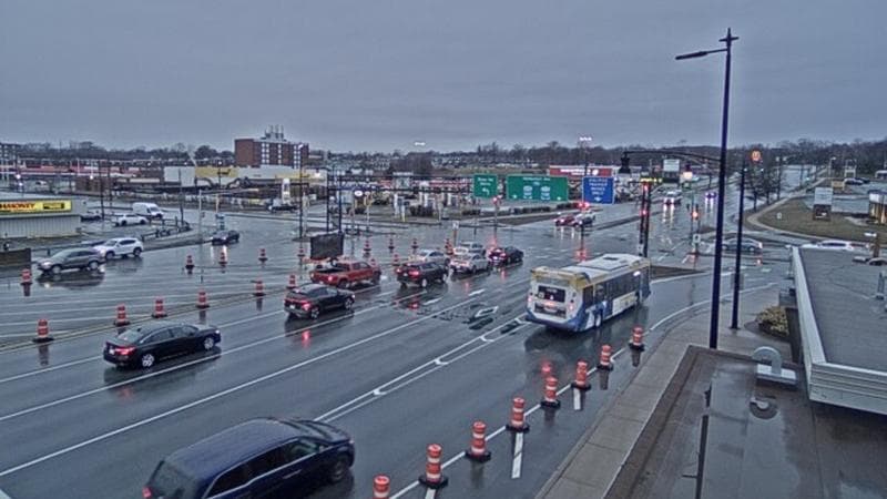 Macdonald Bridge - Halifax bound