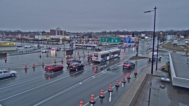 Macdonald Bridge - Halifax bound