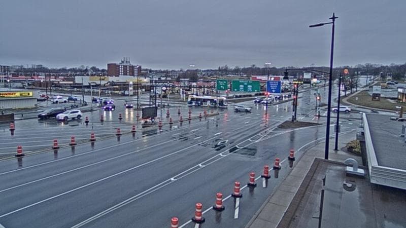 Macdonald Bridge - Halifax bound