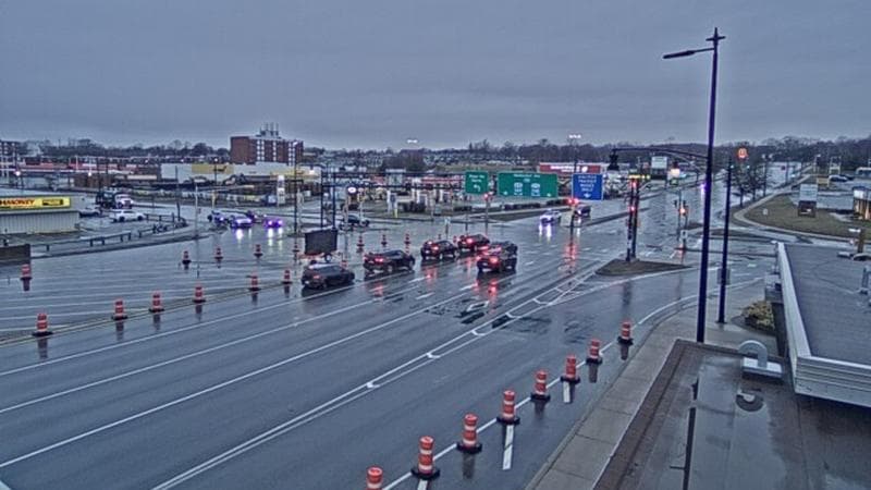 Macdonald Bridge - Halifax bound