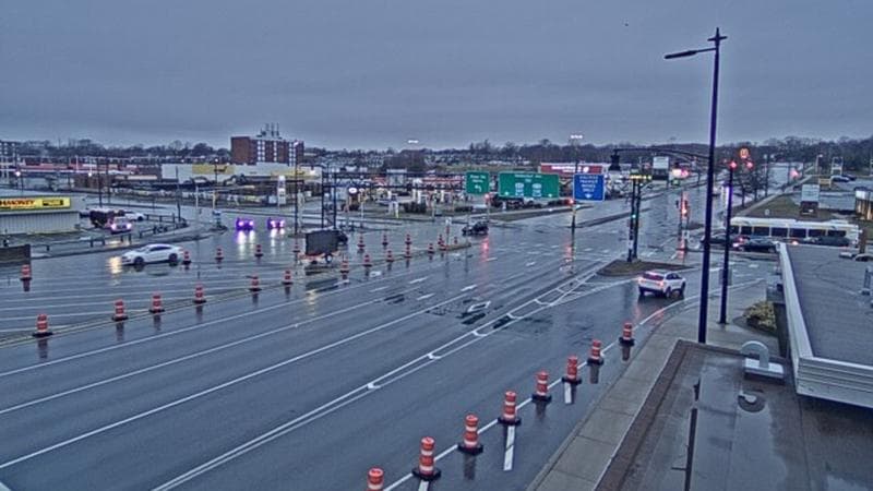 Macdonald Bridge - Halifax bound