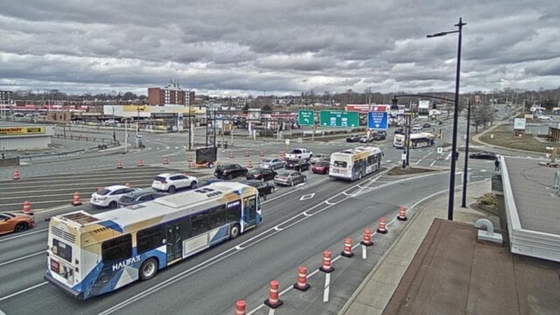 Macdonald Bridge - Halifax bound