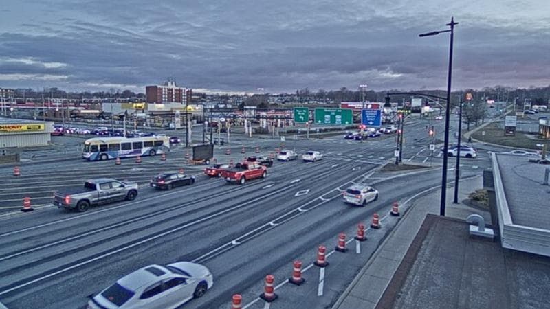 Macdonald Bridge - Halifax bound