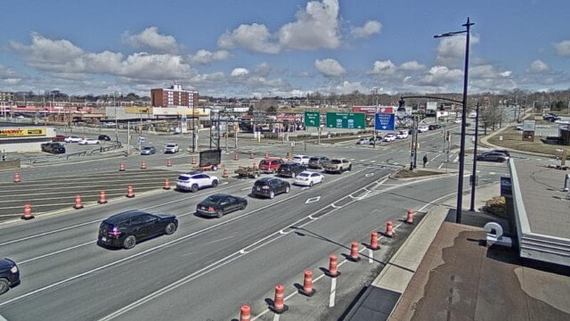 Macdonald Bridge - Halifax bound