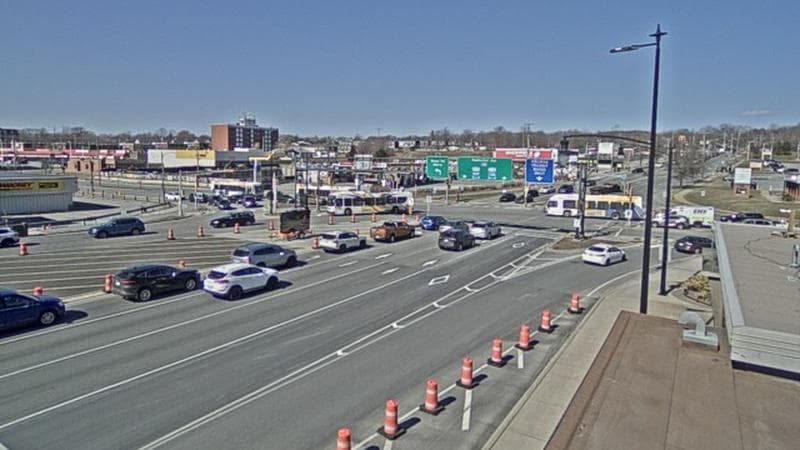 Macdonald Bridge - Halifax bound