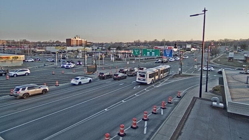 Macdonald Bridge - Halifax bound