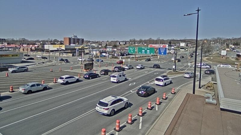 Macdonald Bridge - Halifax bound