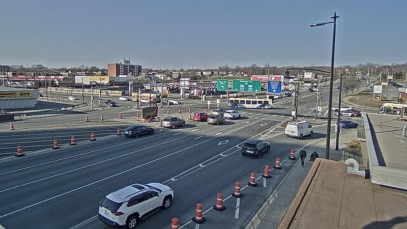 Macdonald Bridge - Halifax bound
