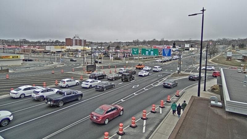 Macdonald Bridge - Halifax bound