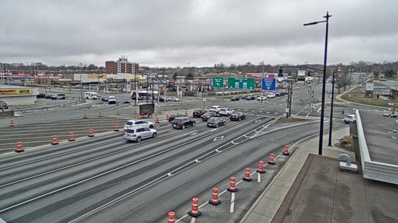 Macdonald Bridge - Halifax bound
