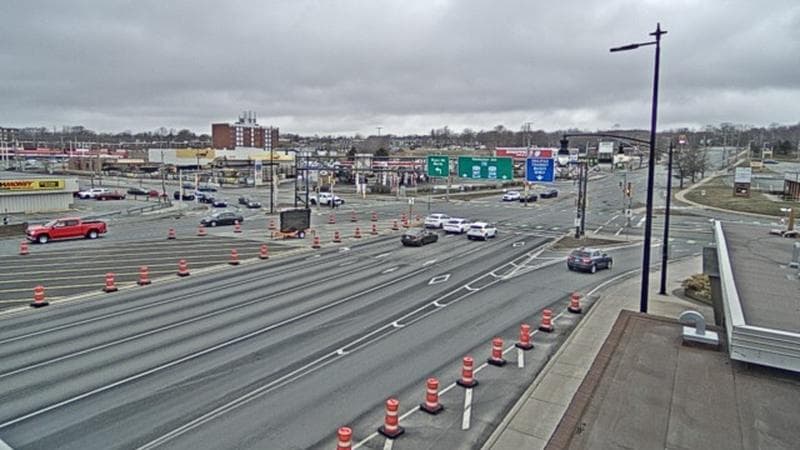 Macdonald Bridge - Halifax bound