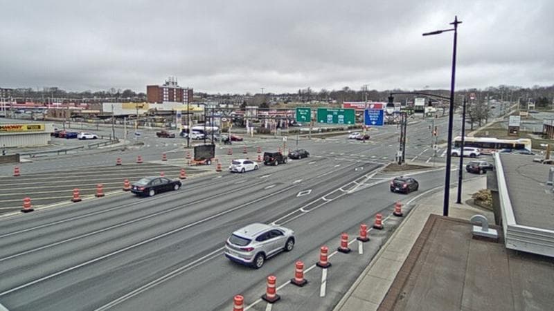 Macdonald Bridge - Halifax bound